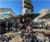 فيديو.. لحظة وقوع انفجار سوق بغداد