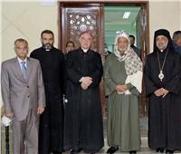 الأنبا عمانوئيل يستقبل السفير الباباوي بمصر
