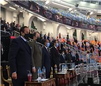 وزير الرياضة يشهد مباريات مونديال اليد باستاد القاهرة 