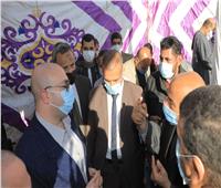 محافظ بني سويف يستمع إلى مقترحات أهالي قرى الحمام بمركز ناصر