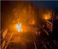 بالفيديو| إصابة 3 أشخاص بانفجار في مصنع روسي للبارود