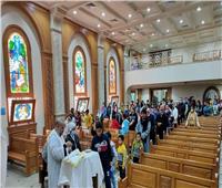 كنيسة السيدة العذراء بجاهين بإيبارشية المنيا تحتفل بيوم الخادم 