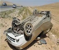 إصابة مواطن في حادث سير بطريق الزعفرانة بني سويف