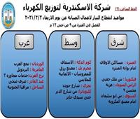 انقطاع الكهرباء عن 13 منطقة بالإسكندرية غدًا