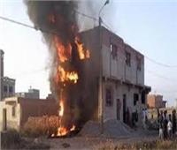 إصابة 5 أشخاص في حريق منزل بقرية الأبطال بـ«الإسماعيلية»