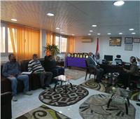 رئيس سفاجا تعقد اجتماع لمتابعة مشروعات مبادرة حياة كريمة بقرية النصر 85
