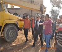 رئيس «تجميل القاهرة» يتفقد ورش الهراسات للمعدات الثقيلة 