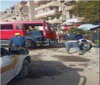 أمن القاهرة ينجح في إخماد حريق شقة سكنية بالسيدة زينب 