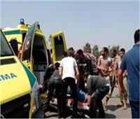 إصابة 14 شخصا في حادث تصادم بـ«المنيا»