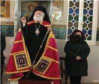 بابا الروم الأرثوذكس يترأس صلاة عيد القديس «ثيودوروس»