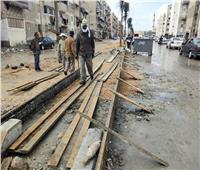 محافظ بورسعيد: استكمال  أعمال رصف وتطوير منطقة الضواحي 