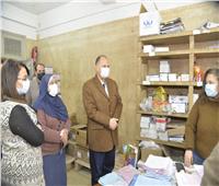 زيارة مفاجئة لمحافظ أسيوط لمخزن الأدوية بشرق المدينة