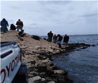  استمرار البحث عن 5 مفقودين من ضحايا مركب بحيرة مريوط 