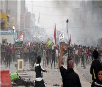 إصابة 70متظاهرا و35 من الشرطة باحتجاجات ذي قار العراقية