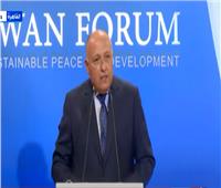وزير الخارجية: مصر تبذل جهودًا حثيثة لتحقيق السلام في إفريقيا| فيديو
