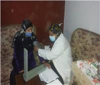 توقيع الكشف الطبي على 322 مواطنا في قافلة طبية ببني سويف