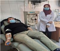 بنك الدم الاقليمي بالمنوفية يدشن حملات لتبرع متعافي كورونا بالبلازما 