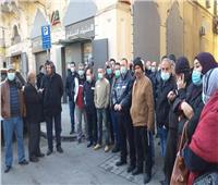 اعتصام أهالي طلاب الخارج في طرابلس احتجاجا على قانون الدولار الطالبي