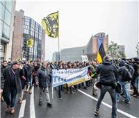 الشرطة البلجيكية تفرق مظاهرات مناهضة للعنصرية