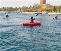 عروض الرياضة المائية تتصدر فعاليات الملتقى الدولي للسياحة الرياضية 
