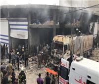 انفجار داخل مستودع «بطاريات» في حلب ووقوع إصابات