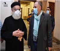 وكيل وزارة الصحة بالإسكندرية يزور البطريركية