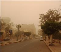 عواصف ترابية شديدة تضرب القاهرة والجيزة والقليوبية