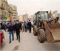 «الغربية» تواصل حملاتها لإزالة الإشغالات بمدينة المحلة الكبرى