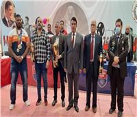 الفراعنة أبطال البطولة العربية الثانية للقوة البدنية  