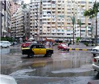 أمطار خفيفة في الإسكندرية.. واستمرار توقف الملاحة البحرية