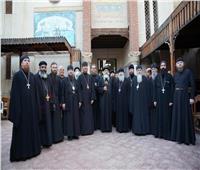 زيارة الوفد الرهباني الأوكراني لكنيسة «سخا» بكفر الشيخ 