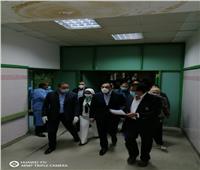 وزيرة الصحة وزير النقل يتفقدان مستشفى طهطا للاطمئنان على مصابي القطار| فيديو