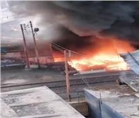 «السكة الحديد»: حركة القطارات لم تتأثر بحريق نفق محطة الزقازيق