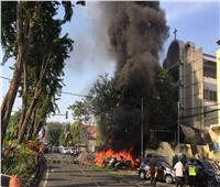 انفجار أمام كاتدرائية في إندونيسيا بأحد الشعانين