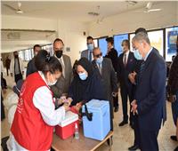محافظ المنيا يتابع بدء الجرعة الثانية من حملة تطعيم شلل الأطفال