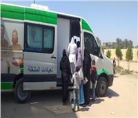 صحة قنا تنظم قافلة طبية شاملة بقرية خزام ضمن «حياة كريمة»