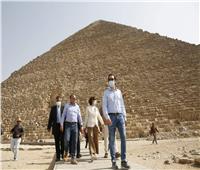 مدير عام منظمة اليونسكو تزور القاهرة التاريخية ومنطقتي سقارة والأهرامات