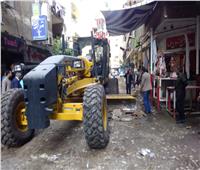 حملات للنظافة في شوارع بولاق الدكرور بالجيزة