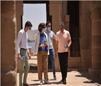 «العناني» ومدير منظمة اليونسكو يقومان بجولة سياحية في محافظة أسوان | صور 