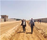 «رئيس المجتمعات العمرانية الجديدة» يتفقد المشروعات الجارية بمدينة السادات