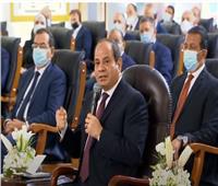 الرئيس السيسي:  كل الخيارات مفتوحة في قضية مياه النيل.. فيديو