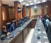 نائب محافظ سوهاج يلتقي أعضاء برلمان شباب مصر 
