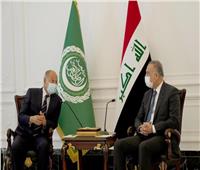 رئيس الوزراء العراقي  يستقبل الأمين العام للجامعة العربية