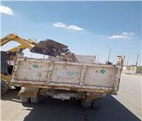رفع 8 أطنان قمامة ومخلفات في حملة بشمال سيناء 