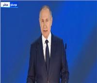 بوتين: الدولة الروسية عملت بشكل مسئول خلال جائحة كورونا| فيديو