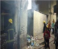 حي المنتزه ثان: حريق عقار المندرة بسبب تجمعات القمامة | صور