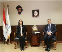 مايا مرسي تستقبل سفير المانيا بالقاهرة لبحث سبل التعاون المستقبلية