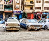 السيارات المهجورة «قنابل موقوتة».. ومأوى للكلاب الضالة | صور