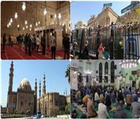 مع الإجراءات الاحترازية.. المساجد الكبرى تتجمل في رمضان.. صور
