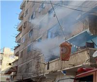 بسبب ماس كهربائي.. إصابة سيدة وطفليها في حريق شقة بالإسكندرية| صور